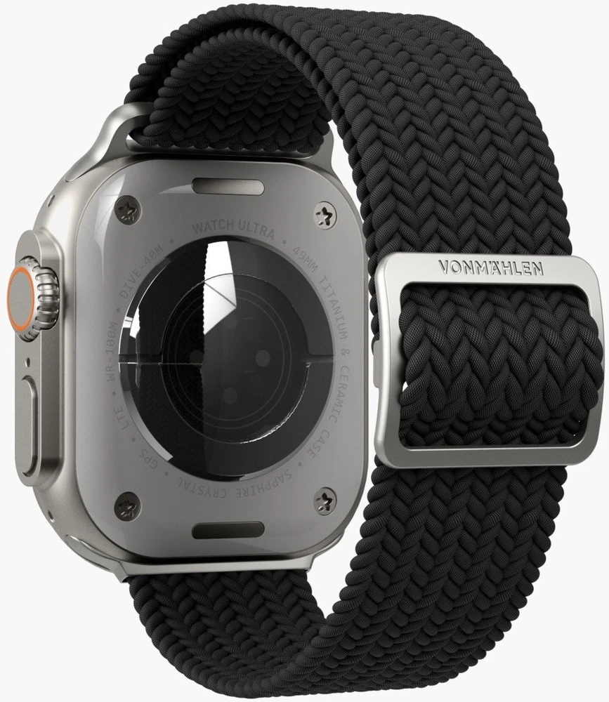 Vonmählen Woven Loop 38 | 40 | 41mm One Size - Juodas