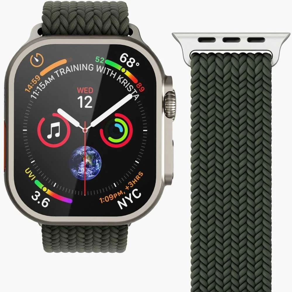 Vonmählen Woven Loop 38 | 40 | 41mm One Size - Olive