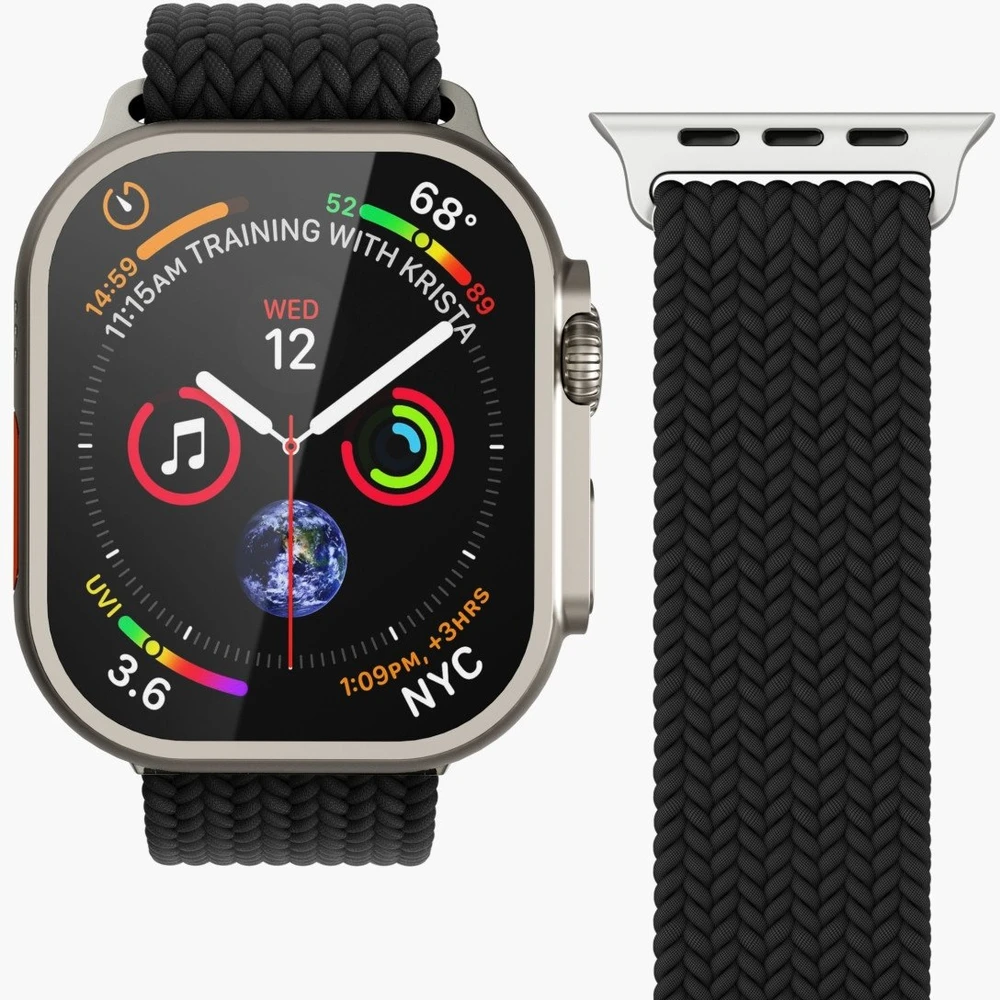 Vonmählen Woven Loop 38 | 40 | 41mm One Size - Juodas