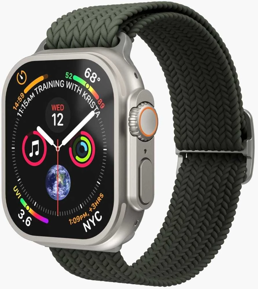 Vonmählen Woven Loop 38 | 40 | 41mm One Size - Olive