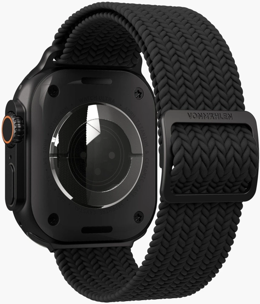 Vonmhlen Vonmählen Woven Loop 44, 45, 46, 49mm One Size, All Juodas