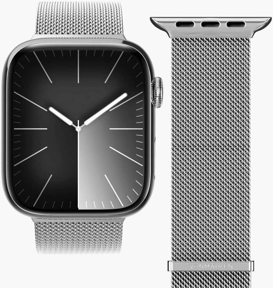 Vonmählen VONMHLEN Milanese Loop 2 38 | 40 | 41mm One Size - Sidabrinis