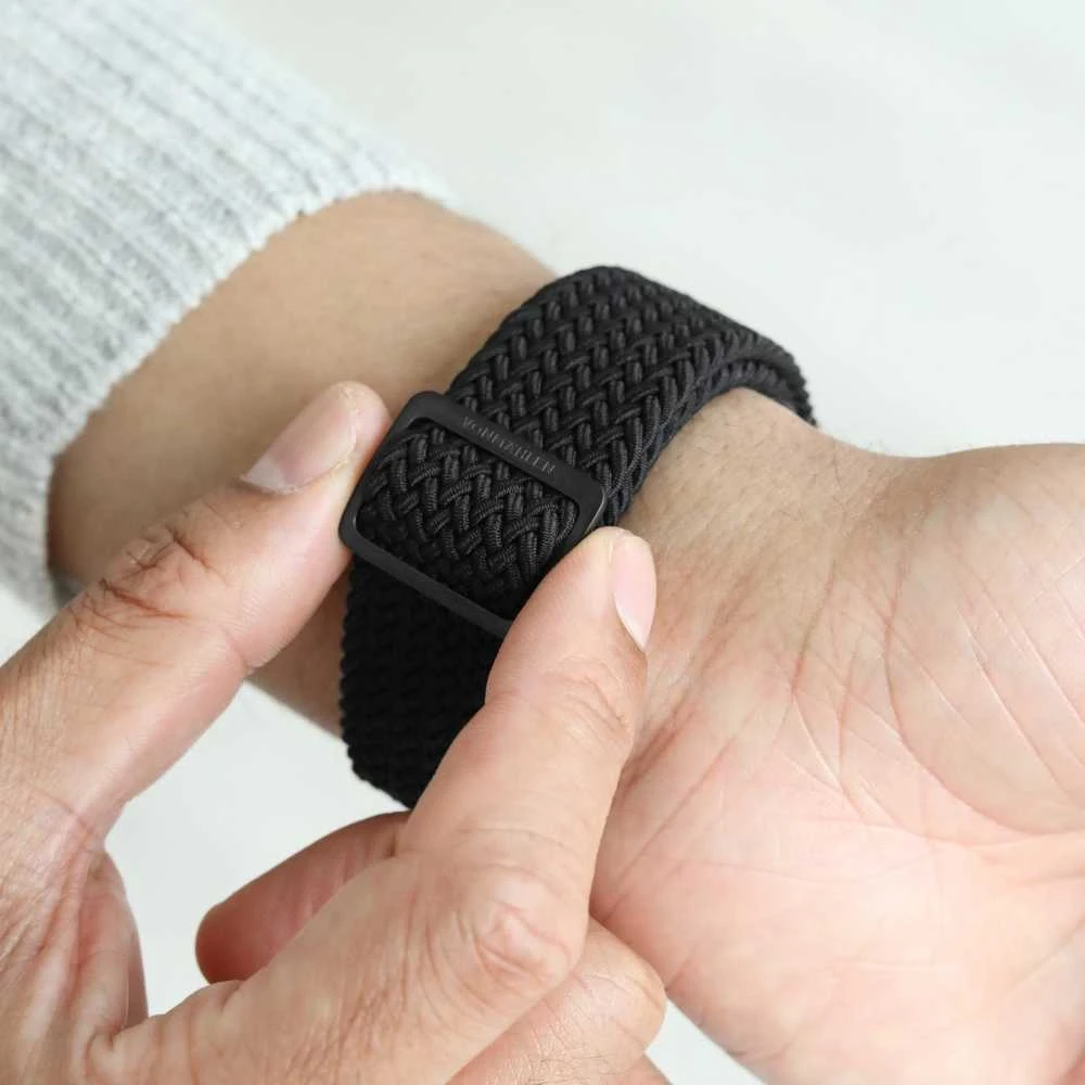 Vonmählen Woven Loop 40, 41, 42mm One Size, All Juodas