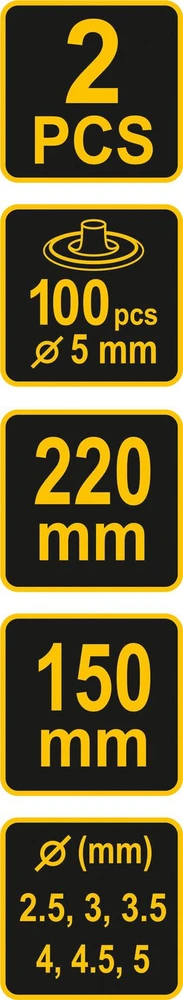 VOREL Rinkinys KALETNICZY 43603