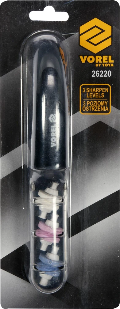 VOREL peilių galąstuvas – trigubas 26220