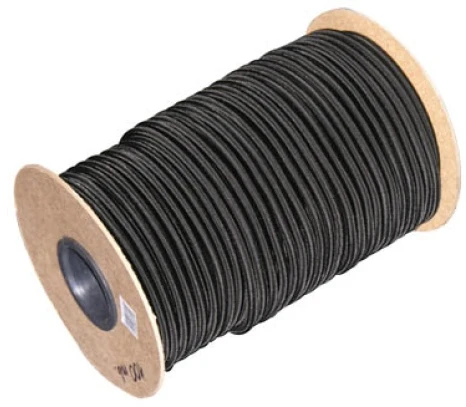 Vorel Elastingas virvelė 10mm 100m, atsparus UV spinduliams, pintas polipropileno virvelė, elastinga virvė, guminės šerdies virvelė