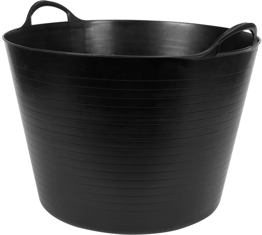 Vorel Toya Sa Poland Elastinis plastikinis indas / tara | juodas lankstus kibiras | 42 l (35581)
