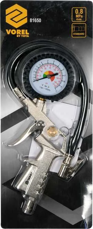 VOREL Pompa su manometru 81650