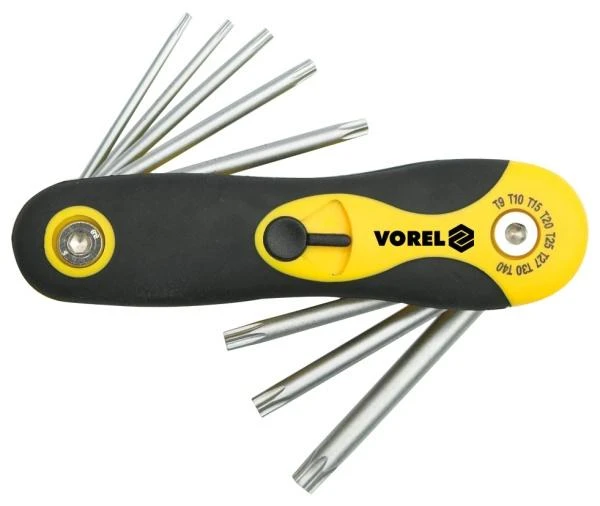 Įrankių rinkinys TORX T9-T40 – Vorel 56507