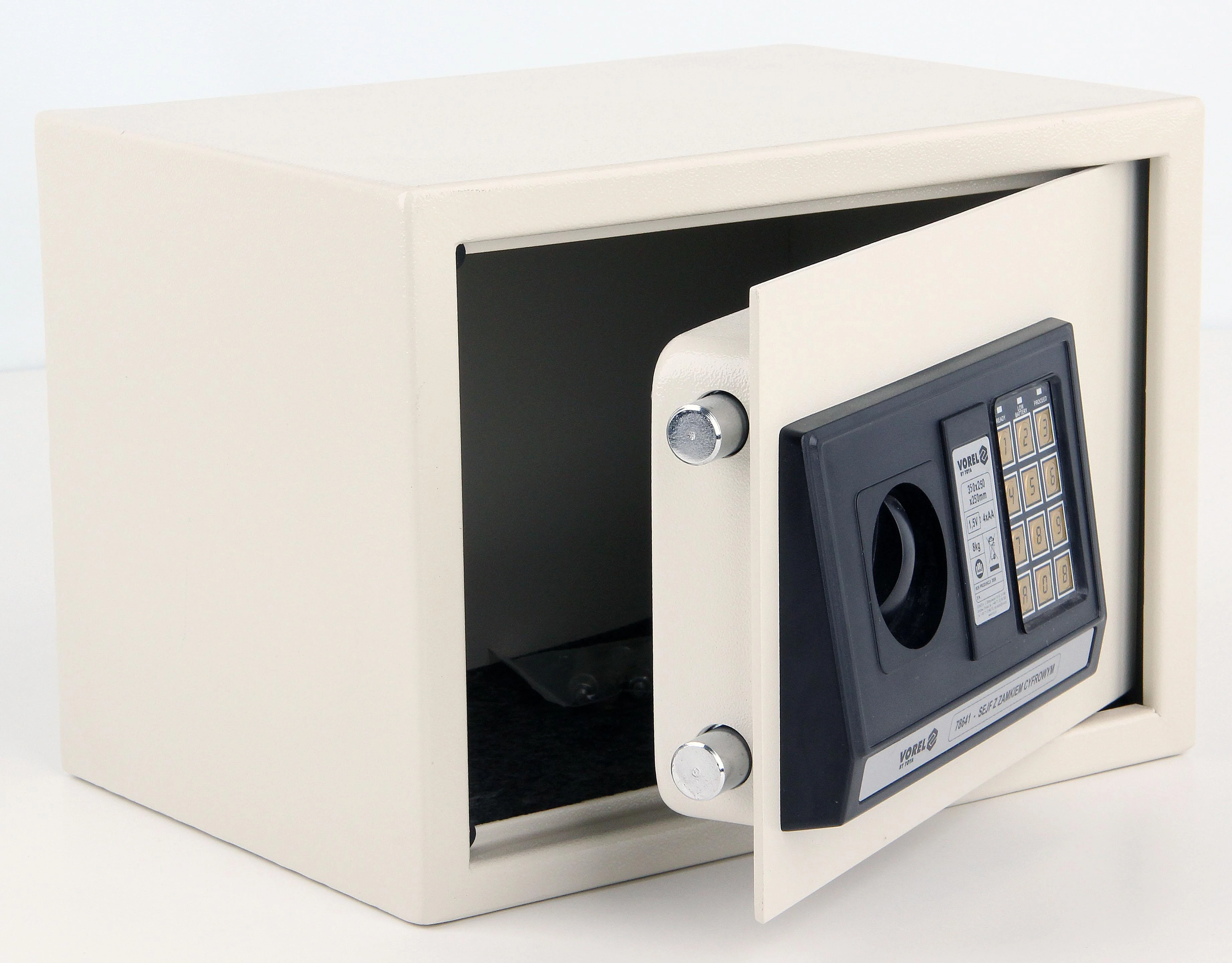 VOREL seifas su elektronine spyna 35 x 25 x 25 cm 78641