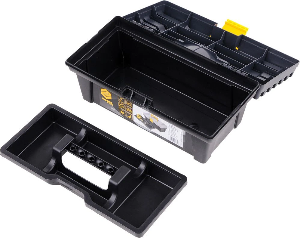 VOREL PLASTIKINIS ĮRANKIŲ DĖŽUTĖ 12" 78801