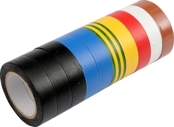 Vorel PVC izoliacinė juosta 15 mm x 10 m 10 vnt (75012)