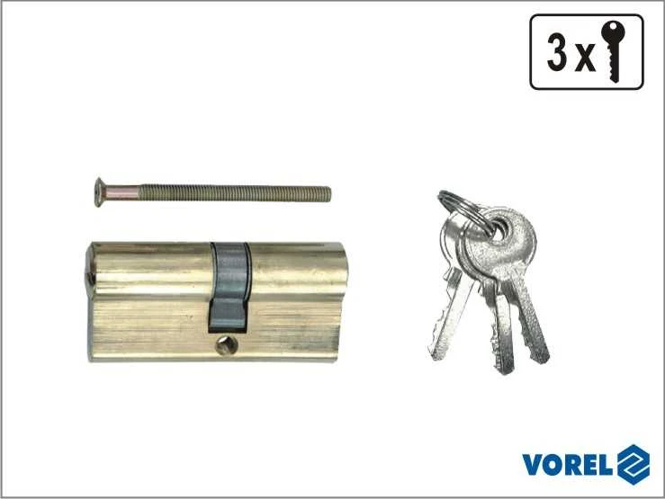 VOREL WKŁADKA SYMETRYCZNA 62mm MOSIĄDZ 77200