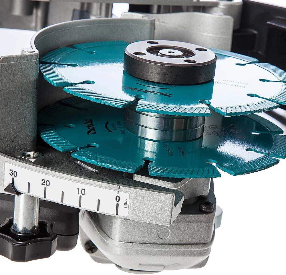 Makita SG1251J Kanalų freza 1400 W 125 mm gylis 0-30 mm plotis 6-30 mm 10000 min-1kompl. 2 diskai A-80438, MAKPACK