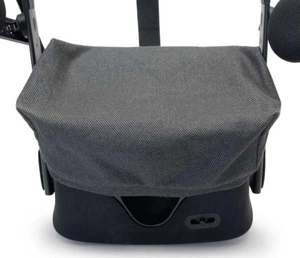 Vr Cover VR dangtelis. Universalus medžiaginis dangtelis visoms VR akiniams – juodos spalvos.