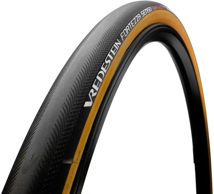 Vredestein Plento padanga VREDESTEIN Fortezza Senso Superiore, 700x28C (28-622), Sulankstoma, TPI320, 280g, Juoda-Geltona (NEW)