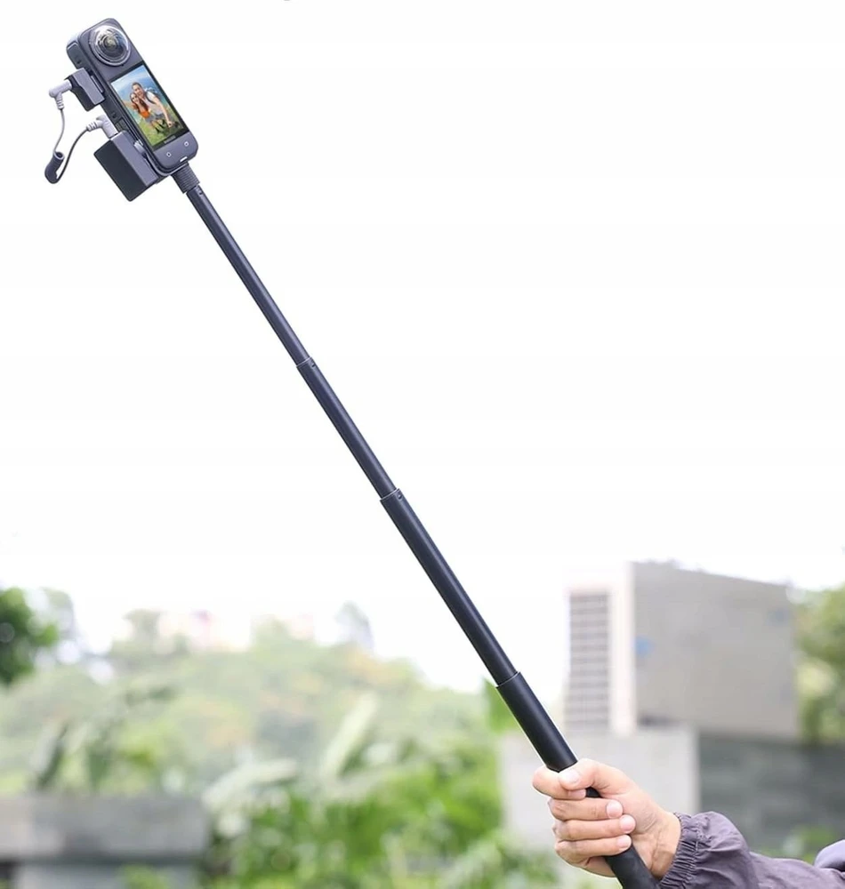 VRIG Adapteris Laikiklis Tvirtinimas 1/4'' ISO kojelė, skirta Insta360 X4 X3 X 4 3 One X2 / AC 22