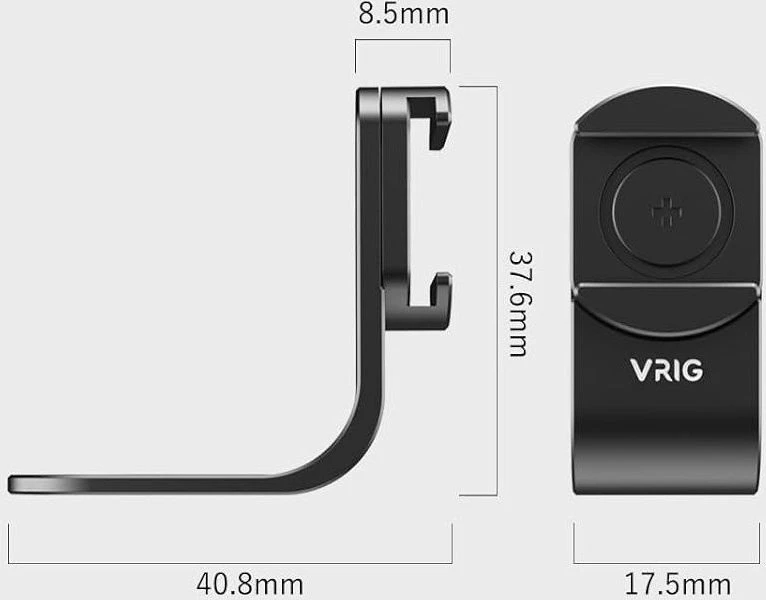 VRIG Adapteris Laikiklis Tvirtinimas 1/4'' ISO kojelė, skirta Insta360 X4 X3 X 4 3 One X2 / AC 22