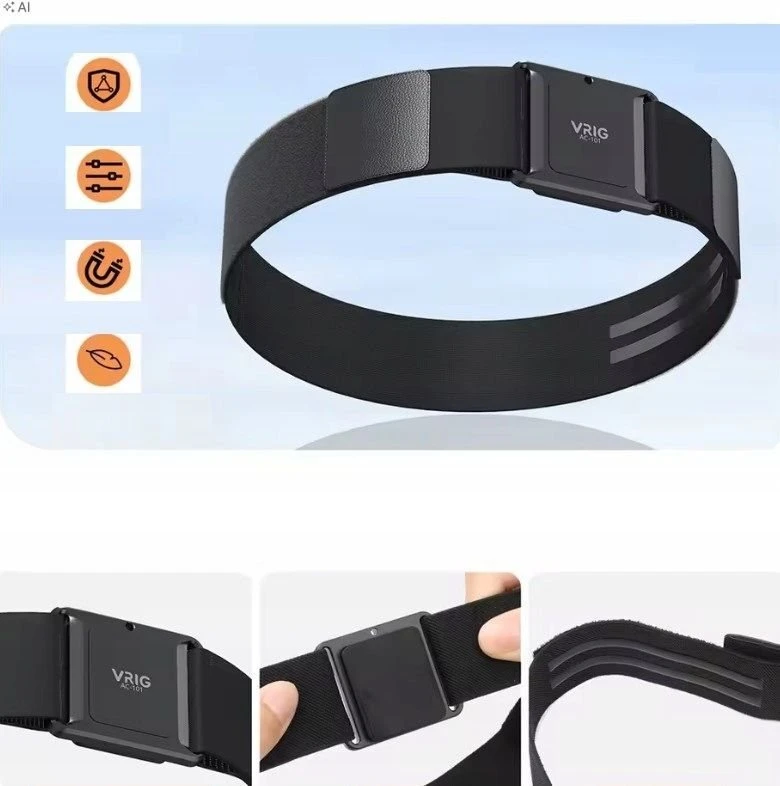 VRIG Juosta su laikikliu galvai, šalmui, krūtinei, kaklui 3in1 skirtas Dji Osmo Nano Magnetas / Ac-101 (SB12051)