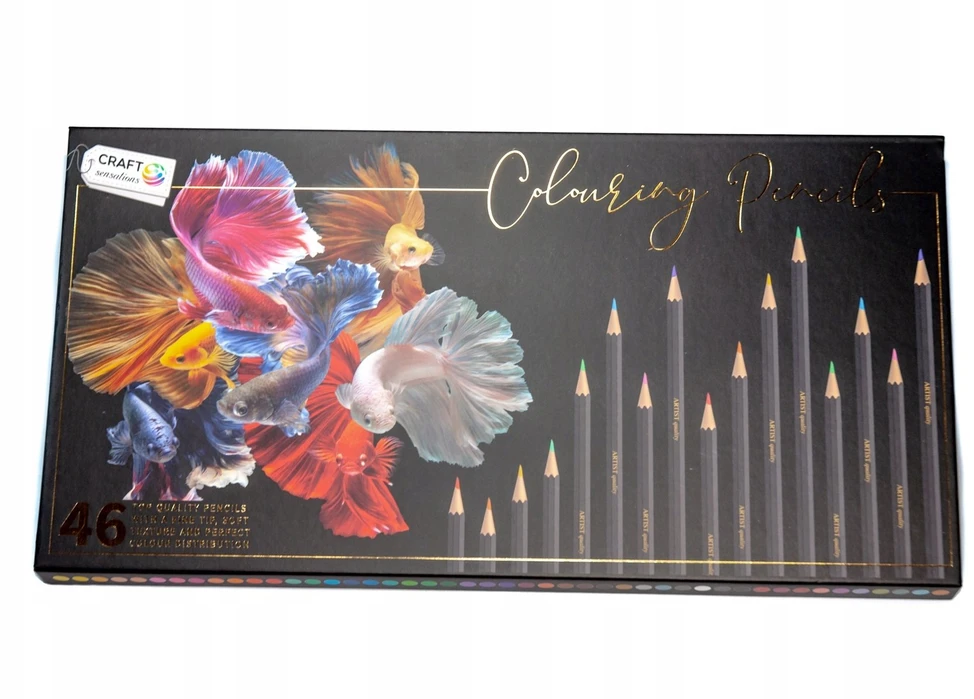 „Craft Sensations“ – 46 vnt. spalvinimo pieštukų (CR0500)