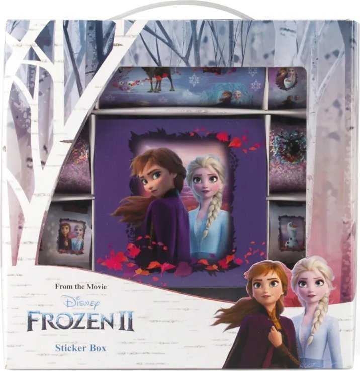 Øvrige „Wrige Disney“ lipdukų dovanų dėžutė su rankena (yra 12 lipdukų lapų ritinėlių, 2 lazerinių lipdukų lapų ritinėliai, lipdukas ir piešimo bloknotas)