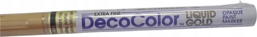 Vrige Marvy decocolor ex-fine auksinė