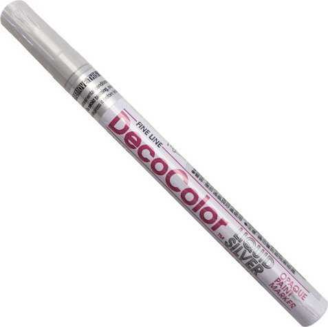 Vrige Marvy decocolor fine line srebro