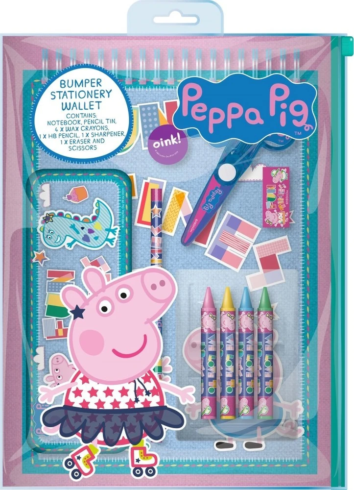 Vrige Peppa Pig talpykla raštinės reikmenims
