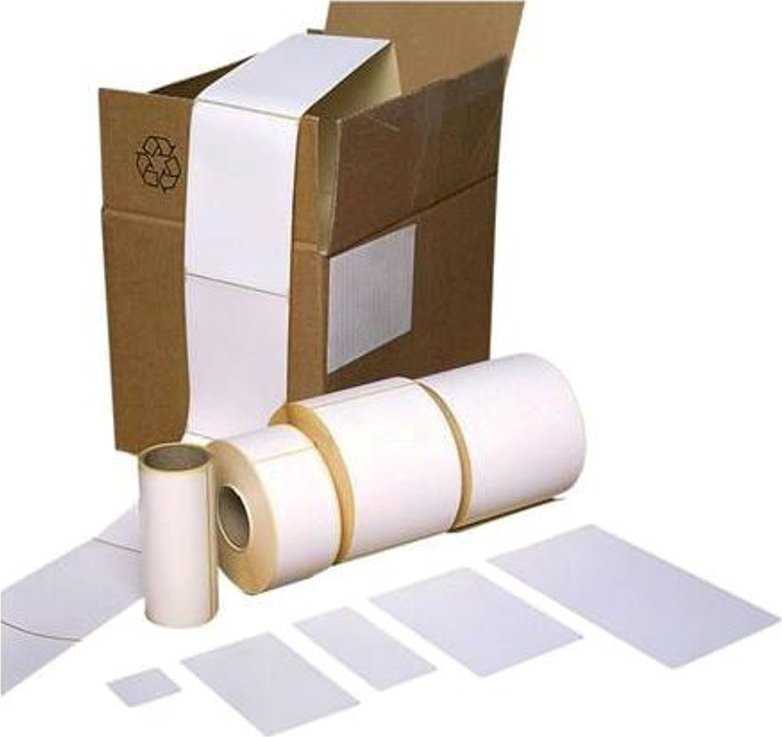 Vrige Termoetiket su nadrukiem balta ECO* 100x150mm 450stk/rul ø25mm m. perf. Baltas 1x1x1mm (450EA)