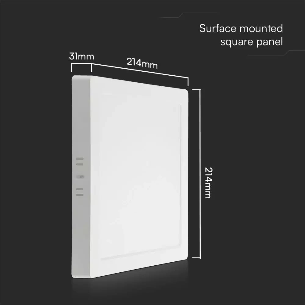 V-tac 18W LED paviršinė panelė, balta, 4000K, SAMSUNG CHIP
