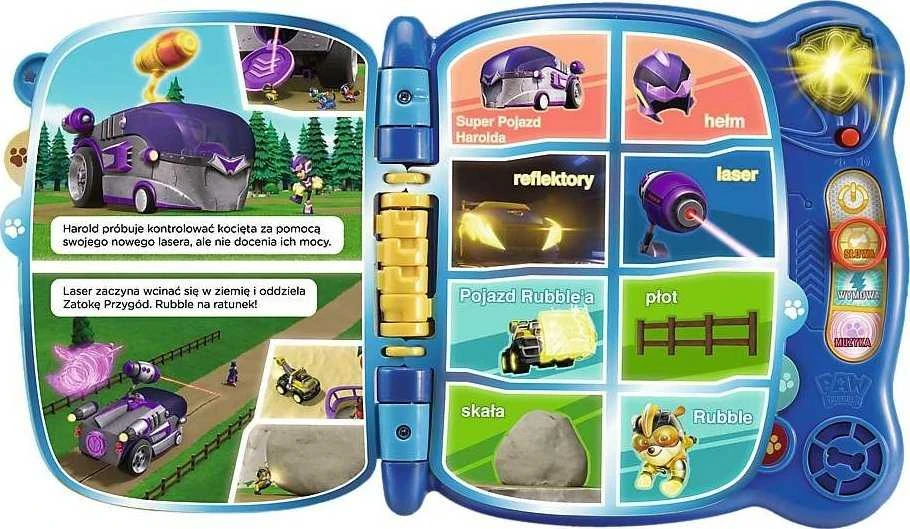 VTECH 61589 Spacedog Nuotykių brošiūra