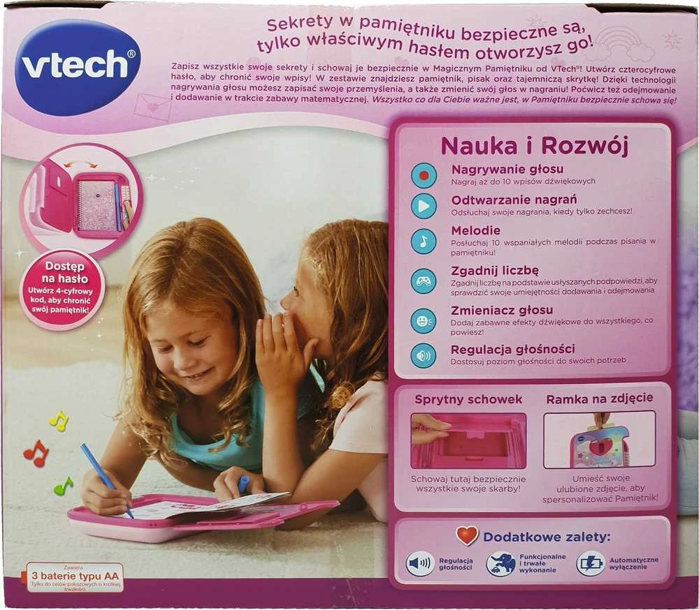 VTECH 61243 stebuklingas dienoraštis