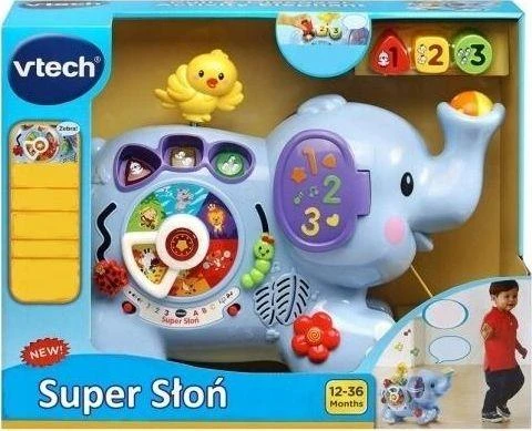 Trefl Interaktyvus žaislas dramblys VTECH Super