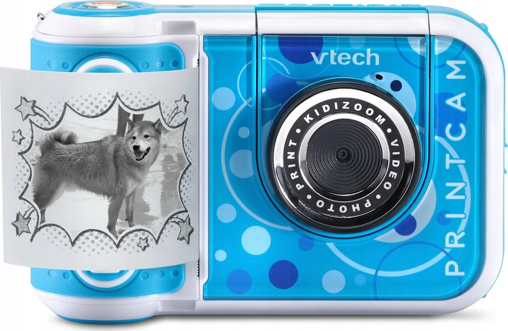 Vtech VTech KidiZoom Print Cam, skaitmeninis fotoaparatas (žydras mėlynas)