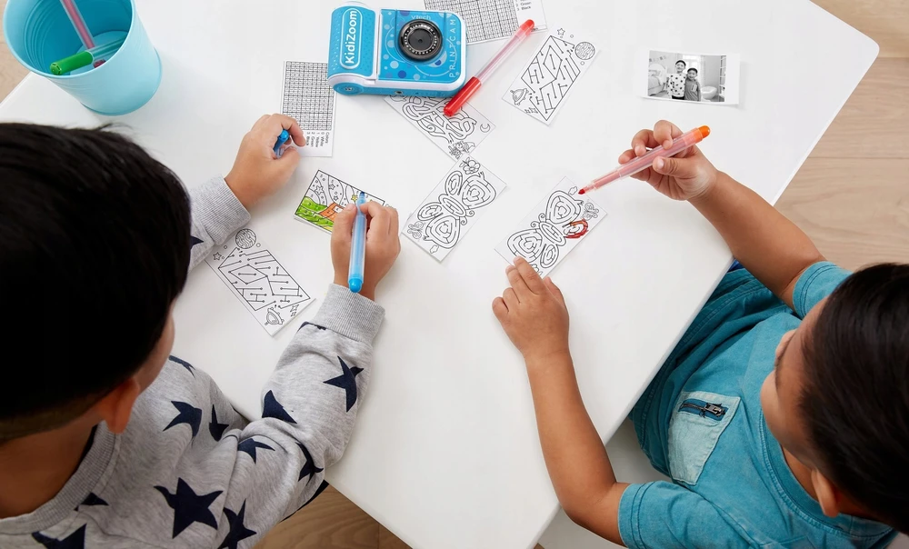 Vtech VTech KidiZoom Print Cam, skaitmeninis fotoaparatas (žydras mėlynas)