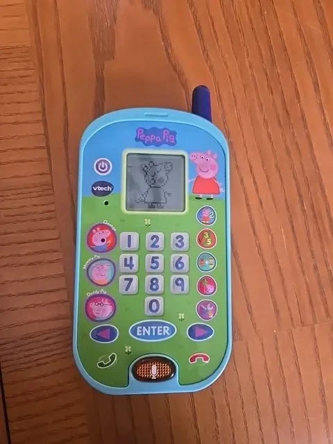 Vtech - Peppa Pig mokymosi telefonas DK (950-523132)