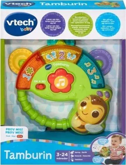 Vtech – Shaking Sounds Tambourine DK & NO (950-558632)