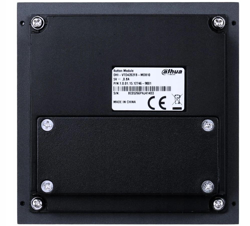 KLAVIATŪROS MODELIS VTO4202FB-MDB10 Į VTO4202FB-P MODULĮ DAHUA