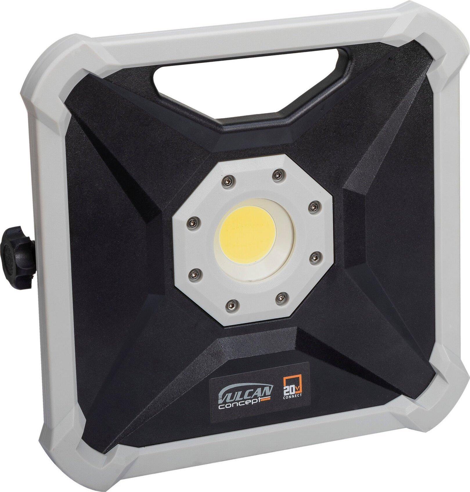 Vulcan Naswietlacz Lampa LED prožektorius, 900/1800 lm, be akumuliatoriaus / įkroviklio, jungiamas 20 V