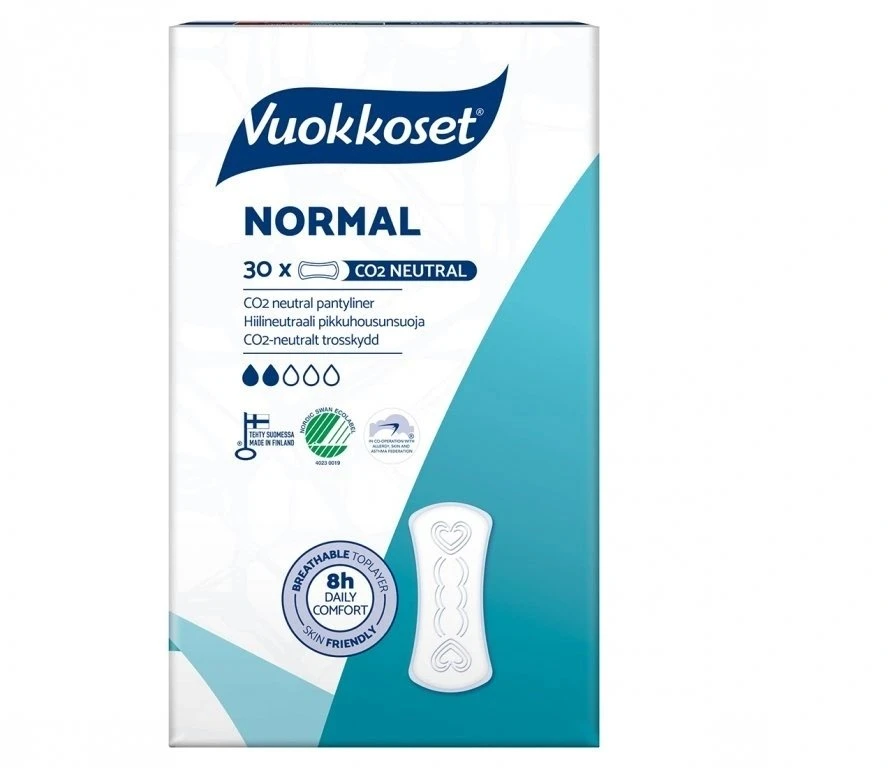Vuokkoset Įklotai NORMAL, 30 vnt.