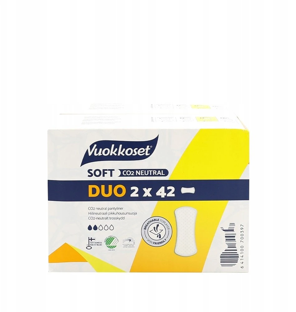 Vuokkoset SOFT įklotai, 2 x 42 vnt.