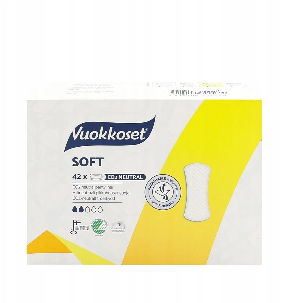 Vuokkoset SOFT įklotai, 42 vnt.