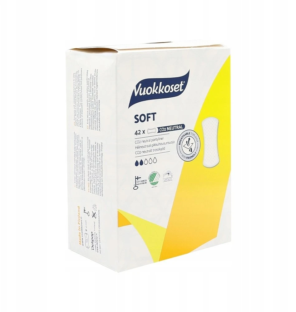 Vuokkoset SOFT įklotai, 42 vnt.