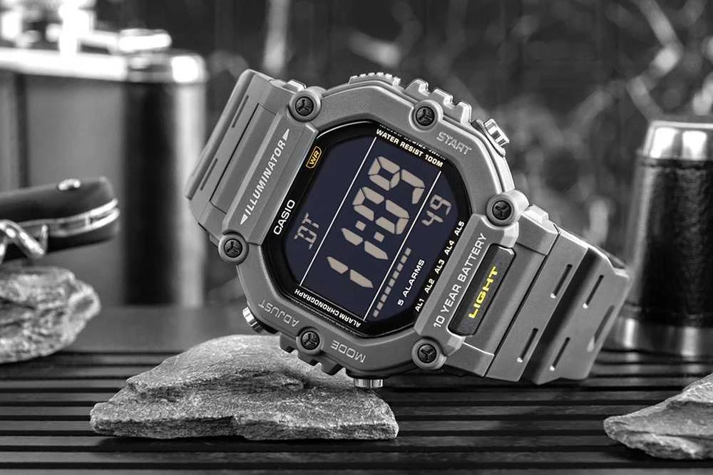 Vyriškas laikrodis CASIO AE-1600H-8BVDF + BOX (zd300c)