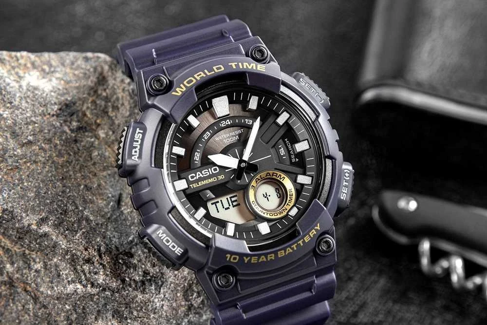 Laikrodis Casio Sport AEQ-110W-2AVEF + BOX