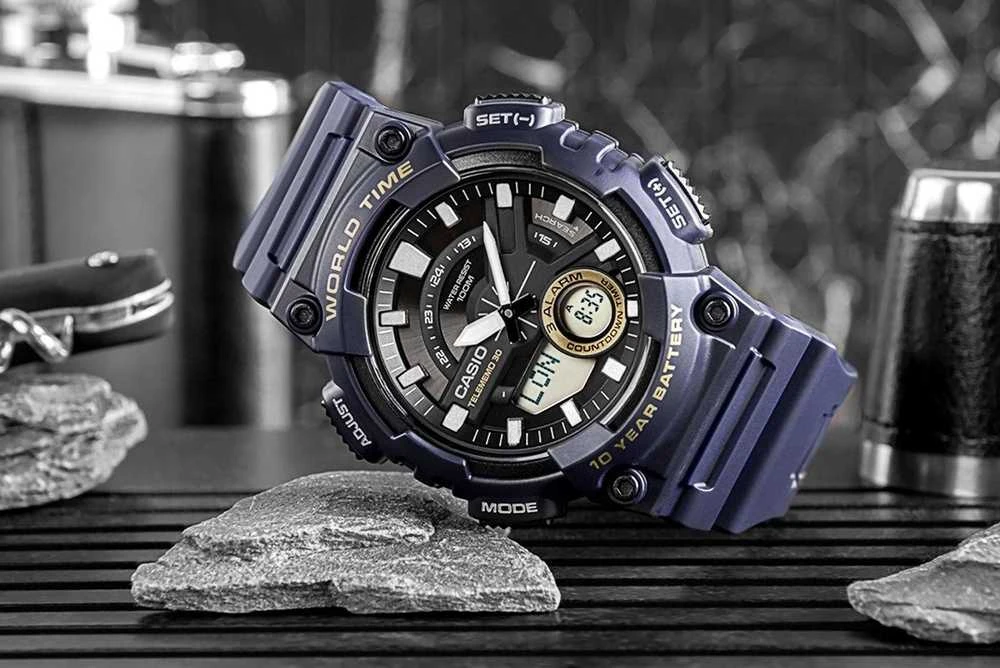 Laikrodis Casio Sport AEQ-110W-2AVEF + BOX