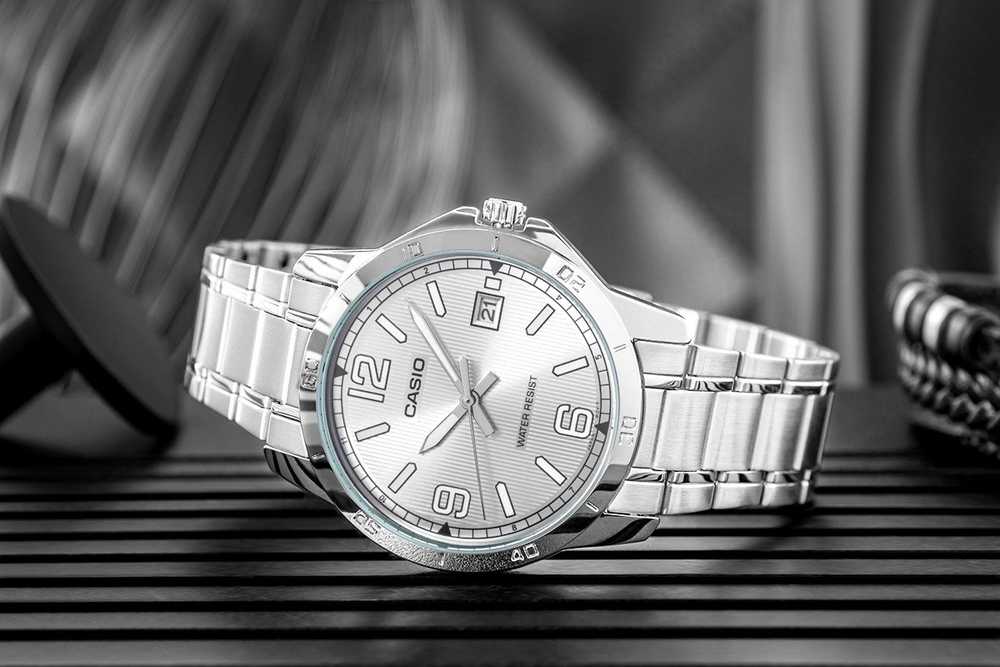 Casio Vyriškas laikrodis MTP-V004D-7B2 + dėžutė