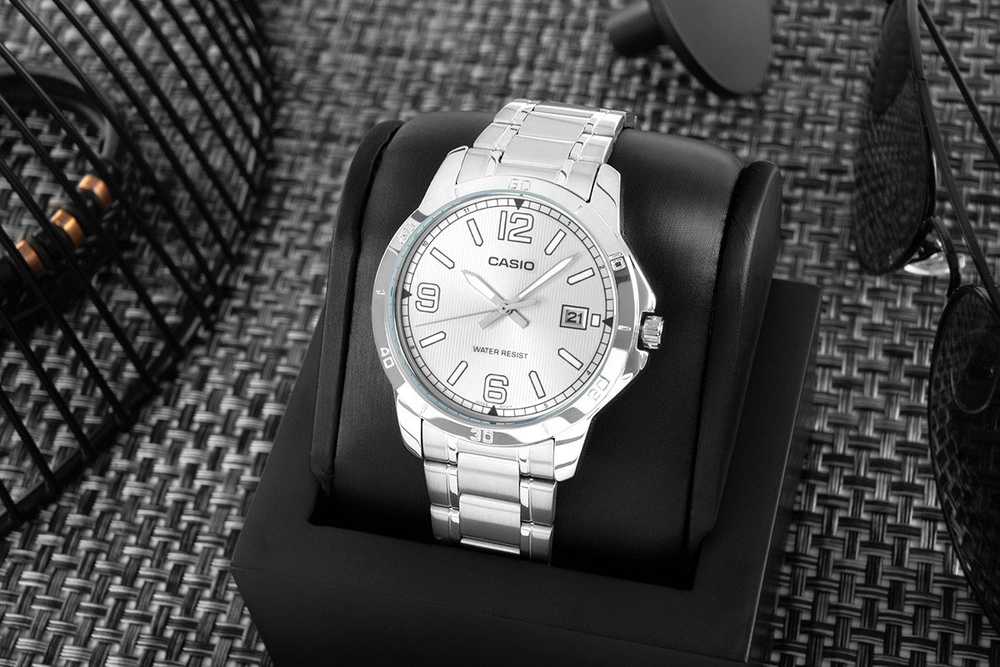 Casio Vyriškas laikrodis MTP-V004D-7B2 + dėžutė