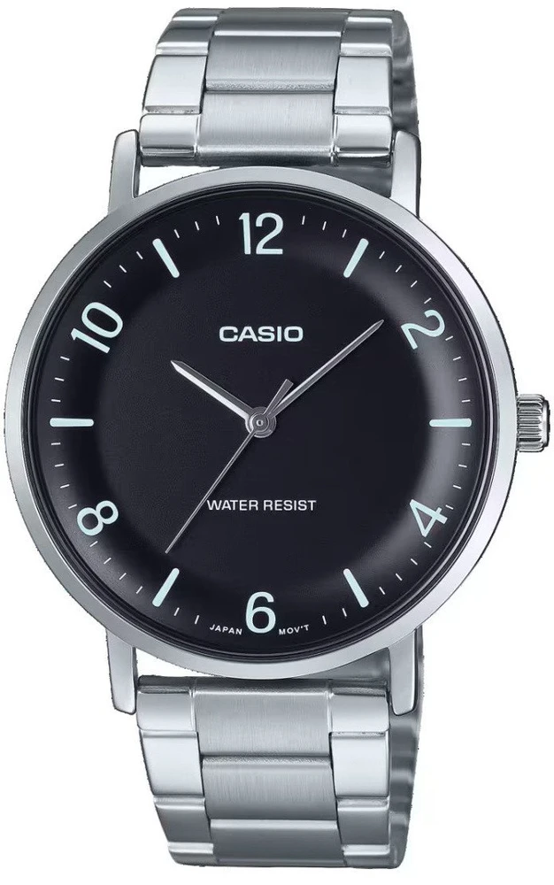 Vyriškas laikrodis CASIO MTP-VT03D-1B + BOX