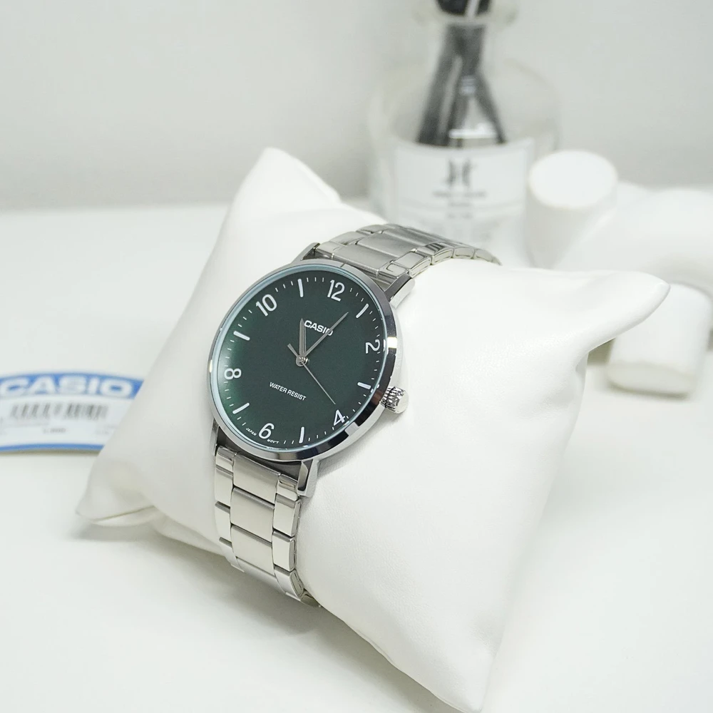 Vyriškas laikrodis CASIO MTP-VT03D-3B + BOX